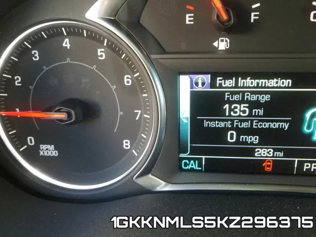 1GKKNMLS5KZ296375 фото 9