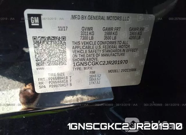 1GNSCGKC2JR201970 фото 10
