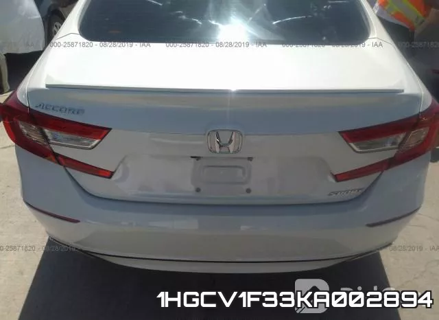 1HGCV1F33KA002894 фото 4