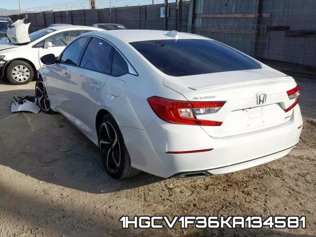 1HGCV1F36KA134581 фото 2