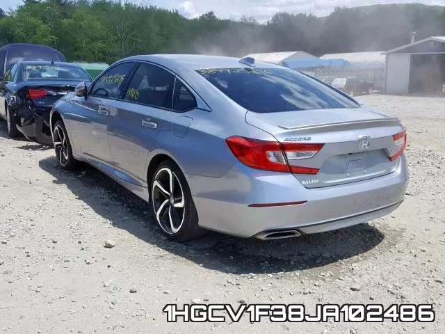 1HGCV1F38JA102486 фото 4