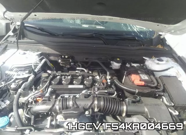 1HGCV1F54KA004669 фото 2