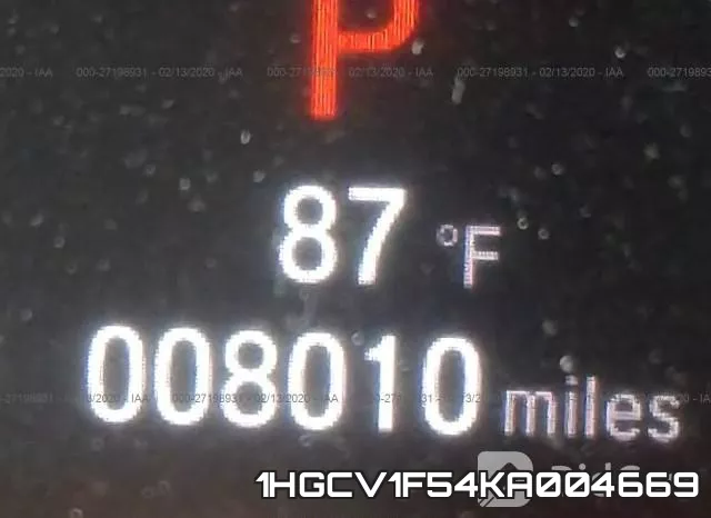 1HGCV1F54KA004669 фото 8
