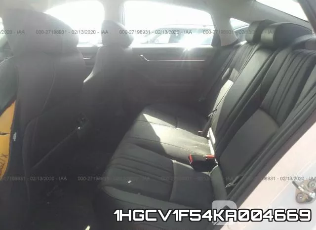 1HGCV1F54KA004669 фото 9