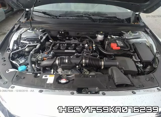 1HGCV1F59KA076239 фото 2