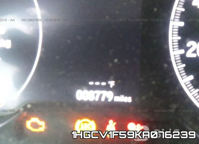 1HGCV1F59KA076239 фото 8