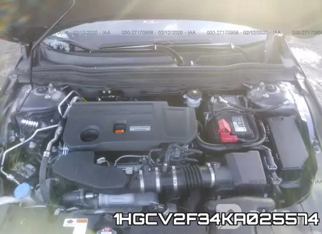 1HGCV2F34KA025574 фото 2