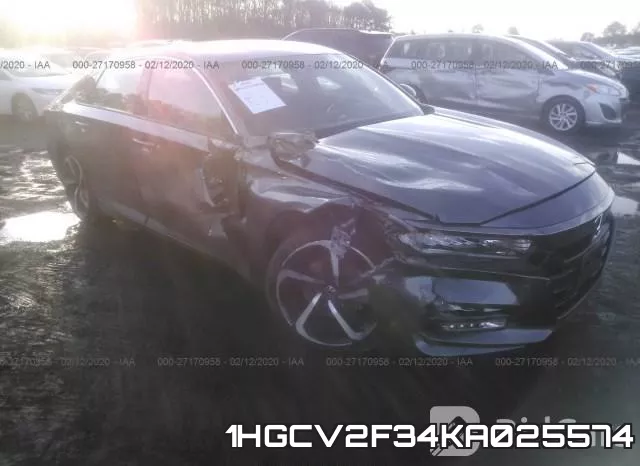 1HGCV2F34KA025574 фото 7