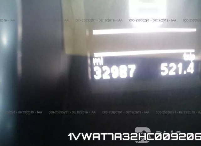 1VWAT7A32HC009206 фото 8