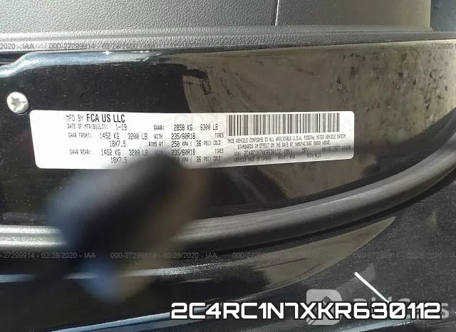 2C4RC1N7XKR630112 фото 6
