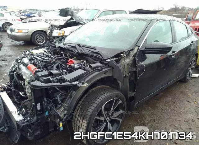 2HGFC1E54KH701734 фото 3