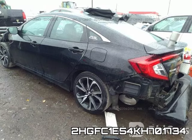 2HGFC1E54KH701734 фото 4