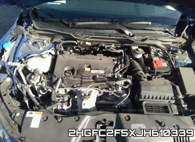 2HGFC2F5XJH610339 фото 2