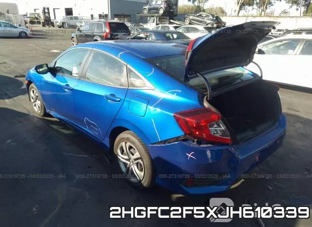 2HGFC2F5XJH610339 фото 3