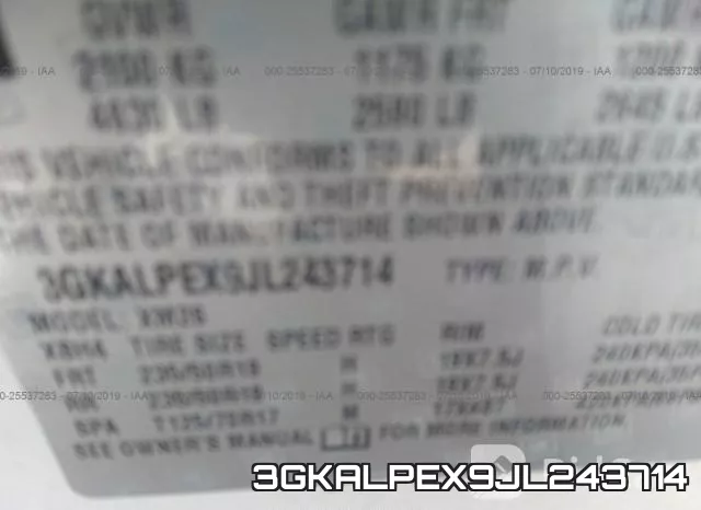 3GKALPEX9JL243714 фото 10