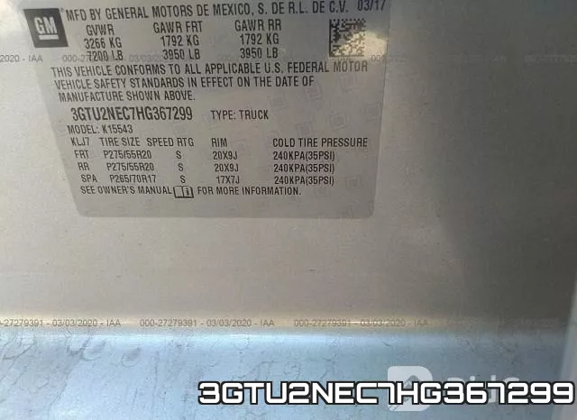 3GTU2NEC7HG367299 фото 10