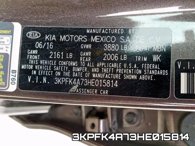 3KPFK4A73HE015814 фото 2