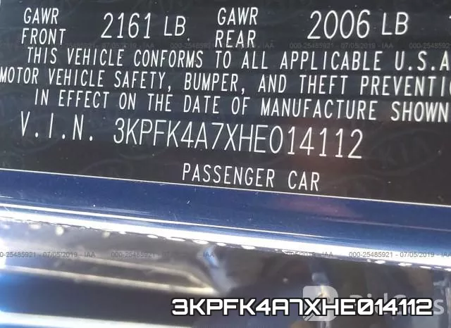 3KPFK4A7XHE014112 фото 10
