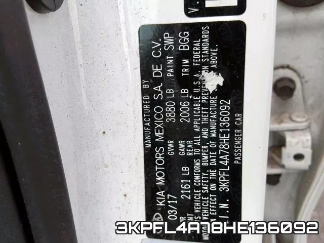 3KPFL4A78HE136092 фото 2