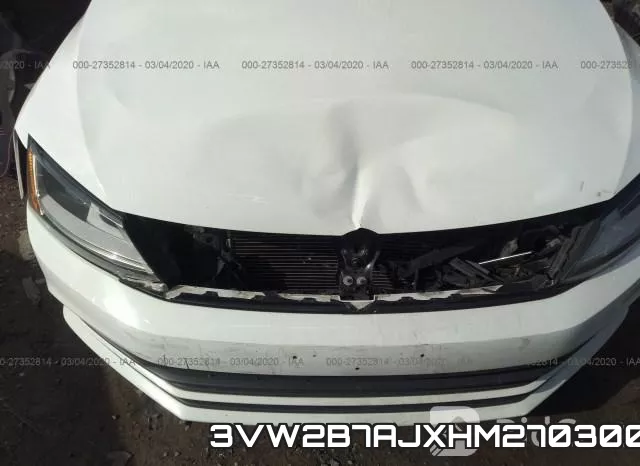 3VW2B7AJXHM270300 фото 7