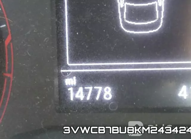 3VWCB7BU8KM243424 фото 8