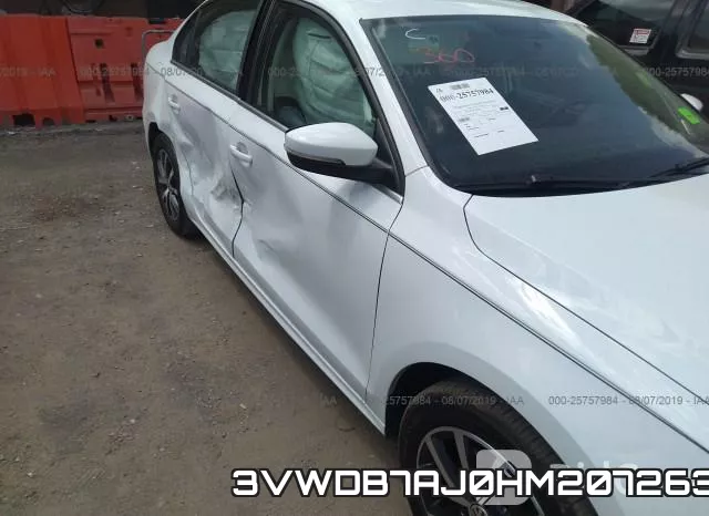 3VWDB7AJ0HM207263 фото 3