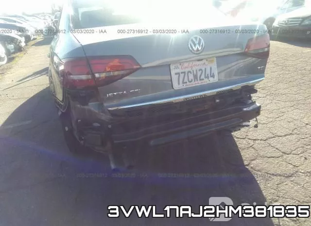3VWL17AJ2HM381835 фото 5