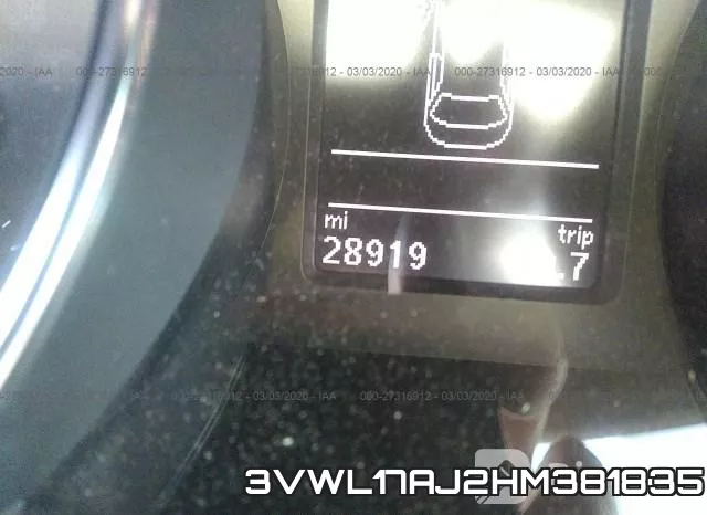 3VWL17AJ2HM381835 фото 6