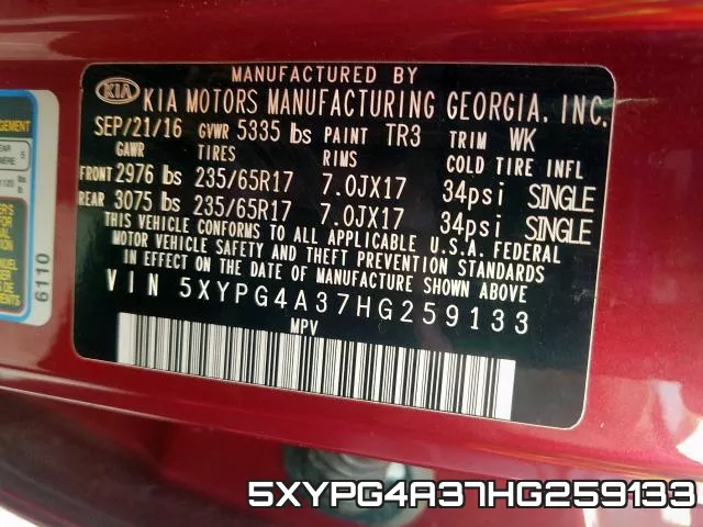 5XYPG4A37HG259133 фото 2