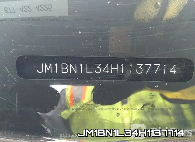 JM1BN1L34H1137714 фото 10