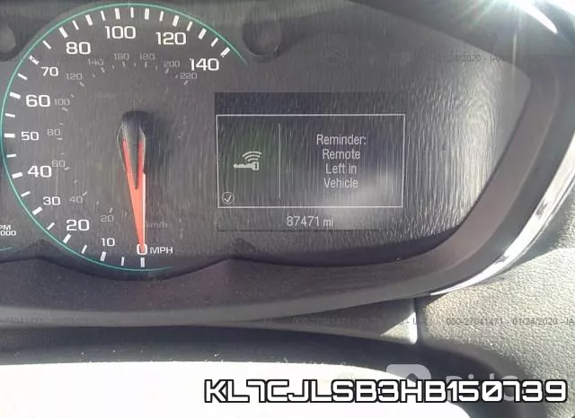 KL7CJLSB3HB150739 фото 4