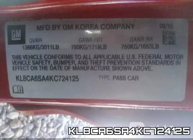 KL8CA6SA4KC724125 фото 10