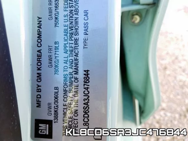 KL8CD6SA3JC476844 фото 2