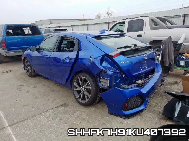 SHHFK7H91KU407392 фото 2