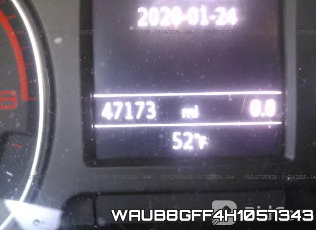 WAUB8GFF4H1057343 фото 4
