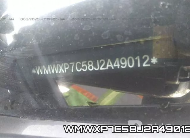 WMWXP7C58J2A49012 фото 10