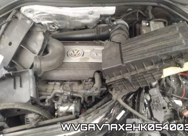 WVGAV7AX2HK054003 фото 2