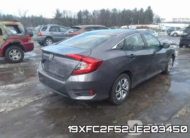 19XFC2F52JE203450 фото 5