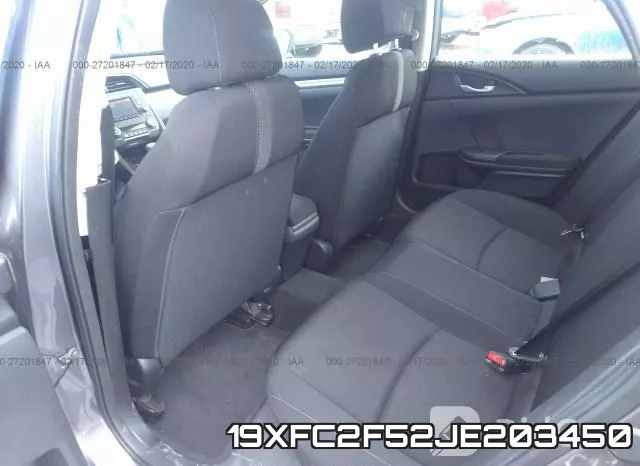 19XFC2F52JE203450 фото 9