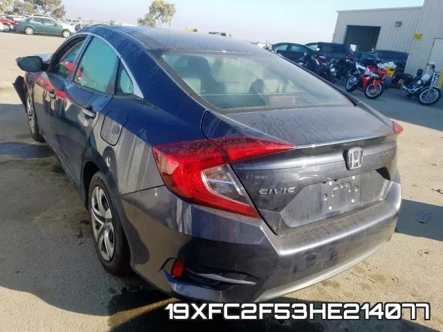 19XFC2F53HE214077 фото 4