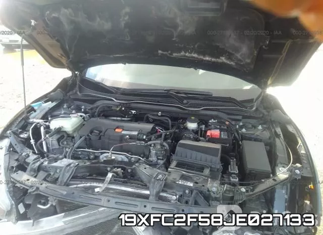 19XFC2F58JE027133 фото 2