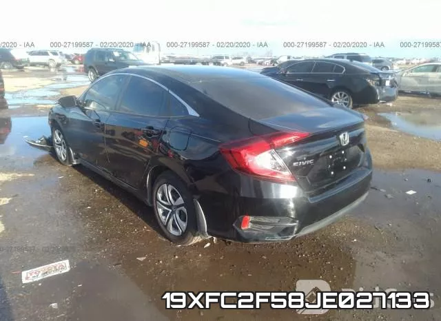 19XFC2F58JE027133 фото 4