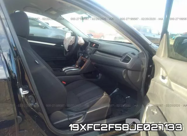 19XFC2F58JE027133 фото 6