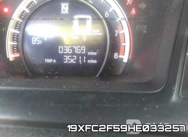 19XFC2F59HE033257 фото 5