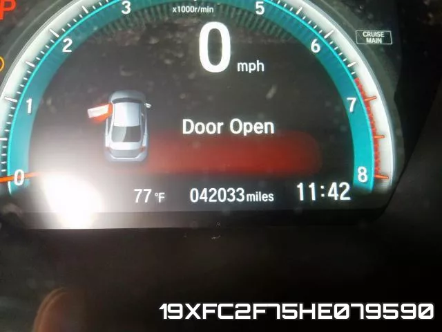 19XFC2F75HE079590 фото 9