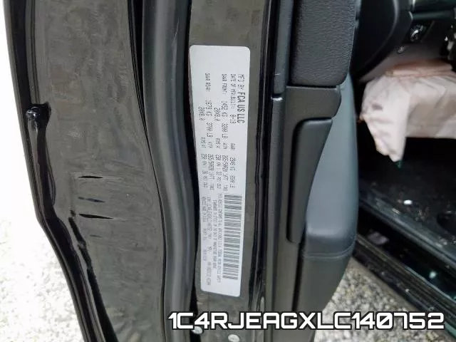 1C4RJEAGXLC140752 фото 2
