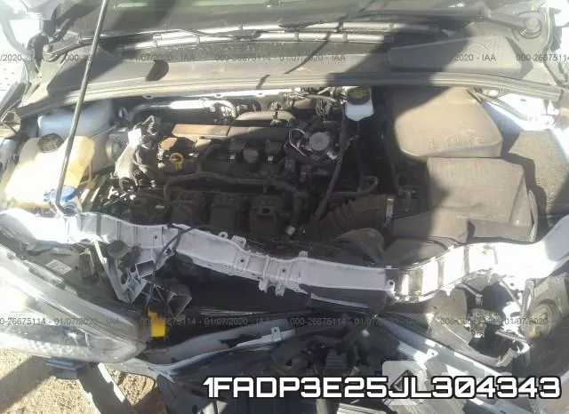 1FADP3E25JL304343 фото 2