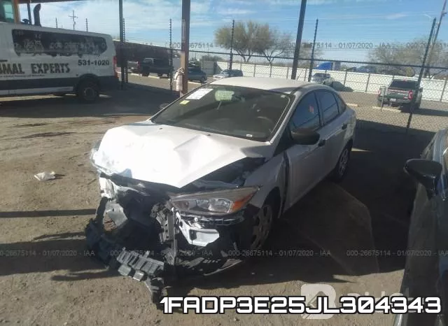 1FADP3E25JL304343 фото 3