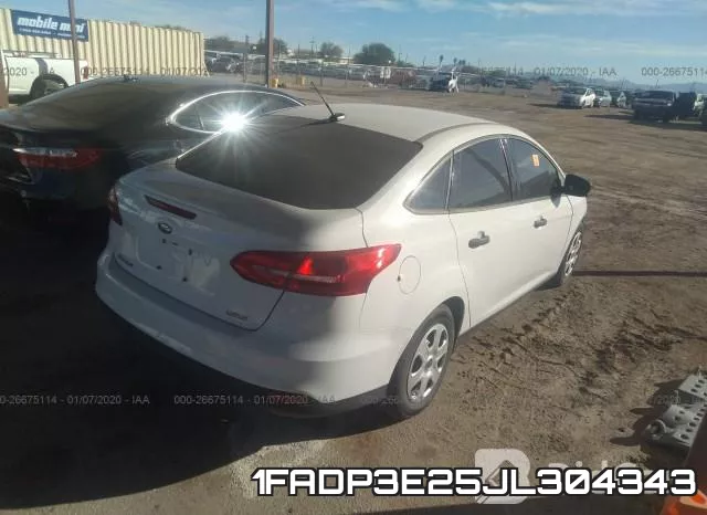 1FADP3E25JL304343 фото 5