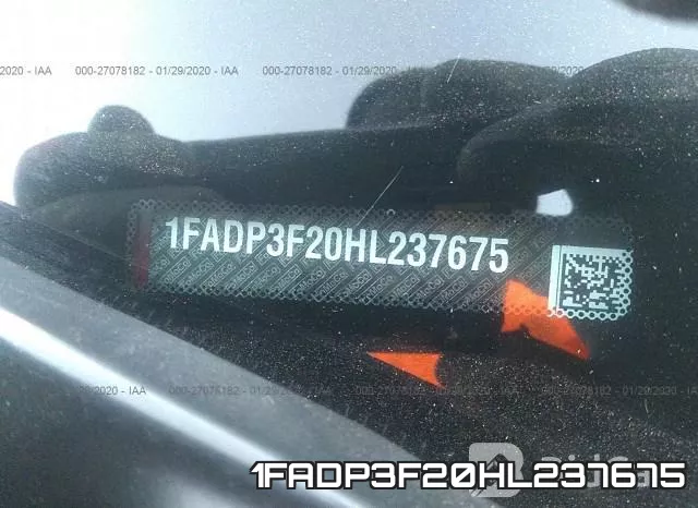 1FADP3F20HL237675 фото 10
